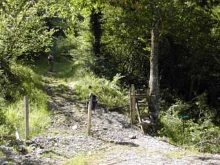 début du sentier